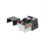 Nexxt Solutions Jack NEXXT PCGKJC6TYRJBK - RJ-45, Negro, Bronce y Niquel, Cat6