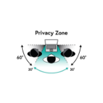 eSTUFF GLBEFA15342218 display privacy filter 39.6 cm (15.6") POS terminal Frameless display privacy filter
