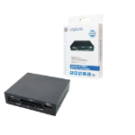LogiLink CR0012 card reader USB 2.0 Internal Black