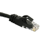 C2G 150ft Cat6 550MHz Snagless Patch Cable Black networking cable 1771.7" (45 m)