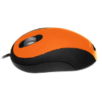 Accuratus Image mouse; 3 button mouse with extra wide scroller illuminated in blue. USB connected and a optical 800Dpi sensor it is suitable for both left and right handed users. Available in a variety of colours this is the Orange option.