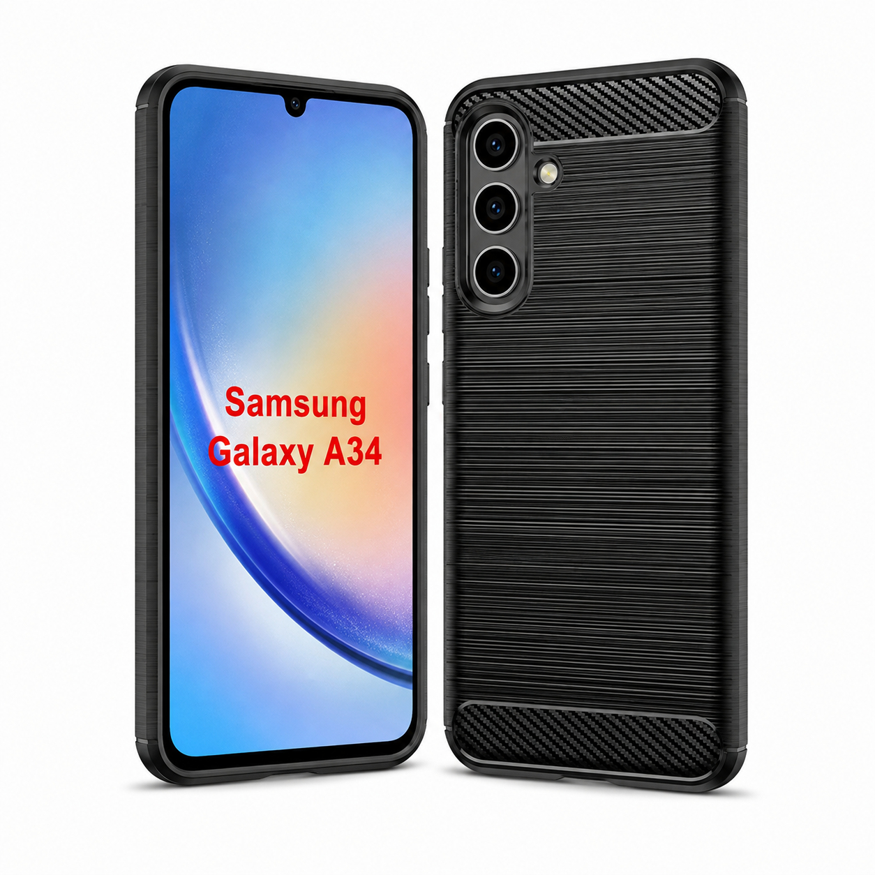 Samsung A34 Brushed Silicone Case thumbnail