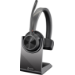 HP Poly Voyager 4310-M - Voyager 4300 UC series - headset - on-ear - Bluetooth - wireless, wired - USB-C - black - Certified for Microsoft Teams