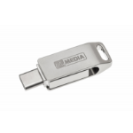 MyMedia MyDual USB 3.2 Gen 1 USB flash drive 128 GB USB Type-A / USB Type-C 3.2 Gen 1 (3.1 Gen 1) Silver