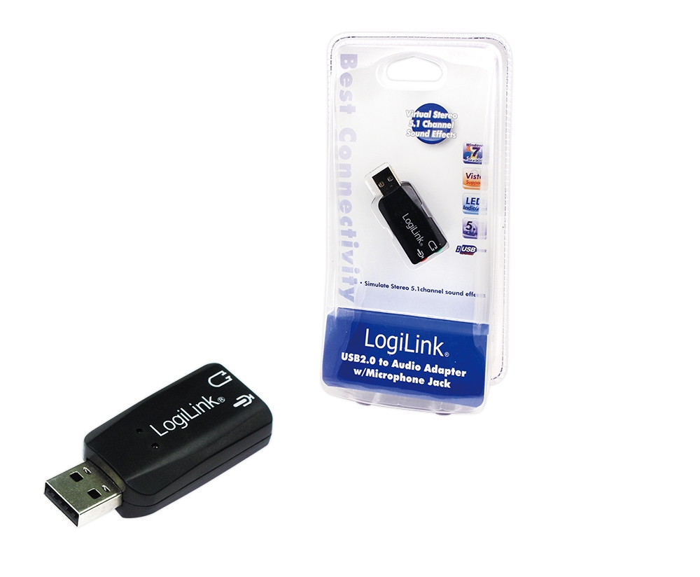LogiLink USB Soundkarte 5.1 channels