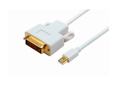 Microconnect Mini Displayport - DVI, M/M 2 m DVI-D White