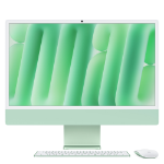 Apple iMac Apple M M4 59.7 cm (23.5") 4480 x 2520 pixels All-in-One PC 32 GB 1 TB SSD macOS Sequoia Wi-Fi 6E (802.11ax) Green