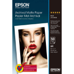 Epson ARCHIVAL MATTE PAPER A4 50SH