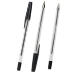 Q-CONNECT Q-CONNECT BALL POINT PEN BLK PK50