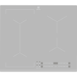 Electrolux EIV63440BS Silver Built-in Zone induction hob 4 zone(s)
