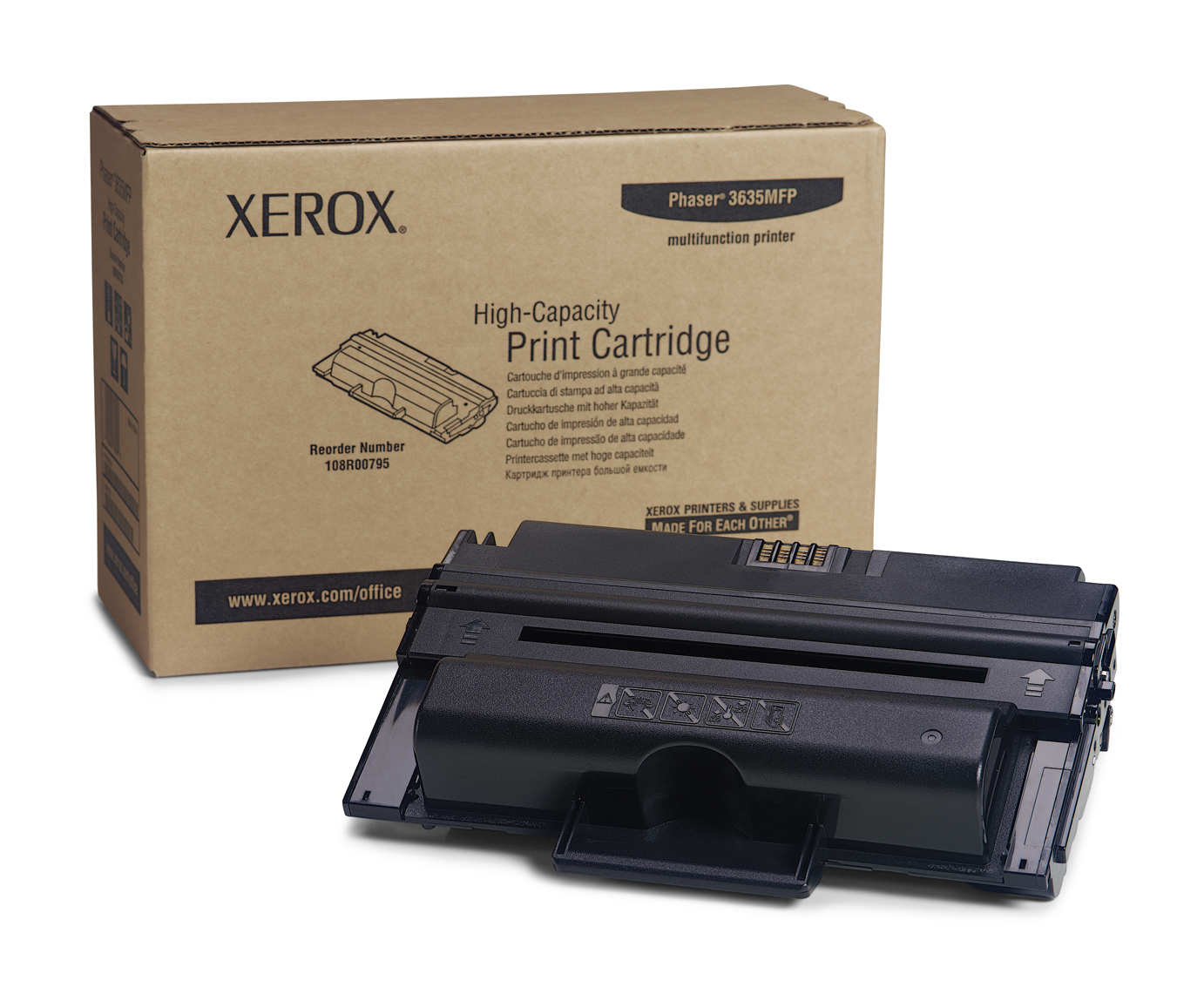 Photos - Ink & Toner Cartridge Xerox 108R00795 Toner cartridge, 10K pages/5 for  Phaser 3635 MF 