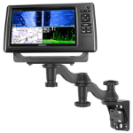 RAM Mounts Vertical 12" Swing Arm Mount for Fishfinders & Plotters