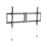 Monoprice Low‑Profile Wide Fixed TV Wall Mount Bracket 90" Black