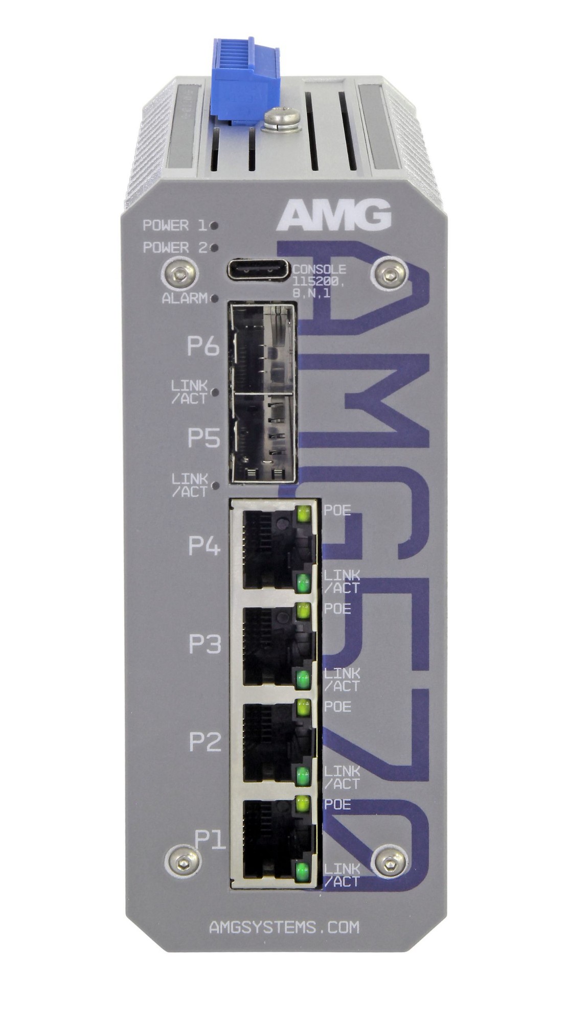 SWITCH 4x10/100/1000TX (4x  30W PoE), 2x 100M/1G/2.5G SFP