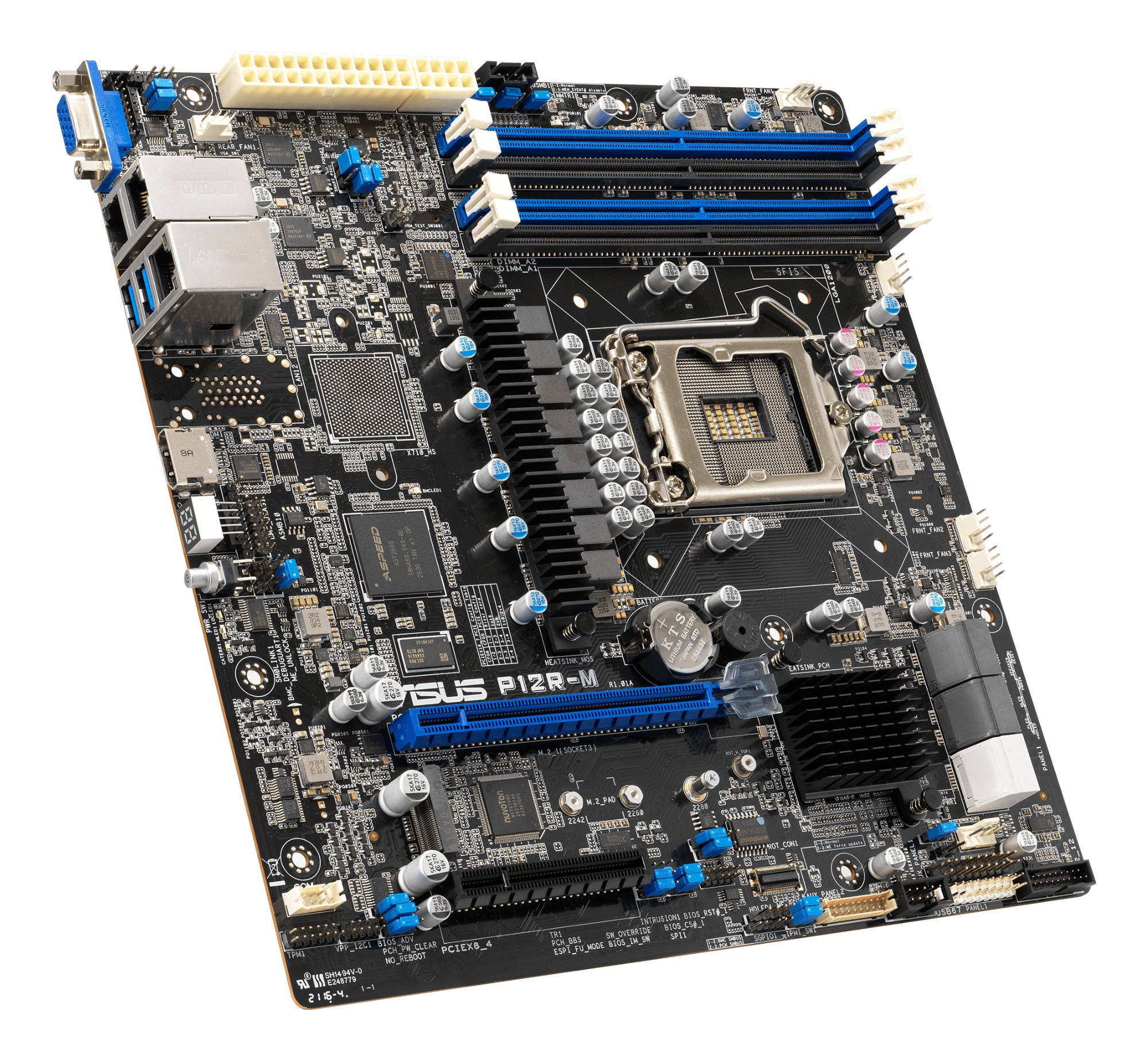 P12R-M/10G-2T/ASMB10 Intel C252 LGA 1200 (Socket H5) micro ATX