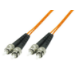 Microconnect FIB110002 InfiniBand/fibre optic cable 2 m ST Orange