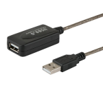 SAV IO CL-130 USB active port extension 10m USB 2.0-A male USB 2.0-A female Black