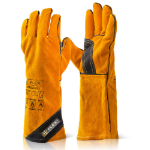 BEESWIFT Premium Golden Welders Gauntlet Gold  (Box of 10)