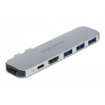 DeLOCK Docking Station for MacBook Dual HDMI 4K / PD / Hub