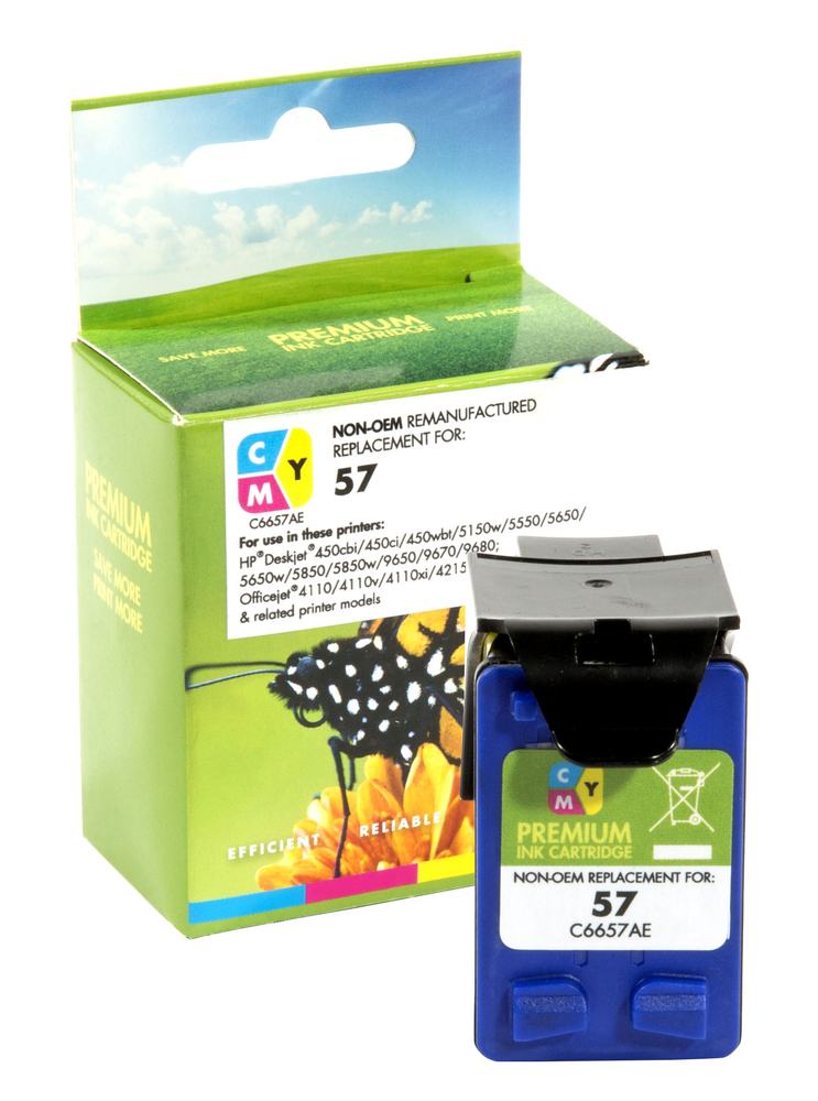 Refilled HP 57 Colour Ink Cartridge