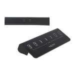 DeLOCK 64283 interface hub USB Type-C 10000 Mbit/s Zwart