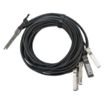 Mikrotik Q+BC0003-S+ fibre optic cable 3 m QSFP+ 4x SFP+ Black