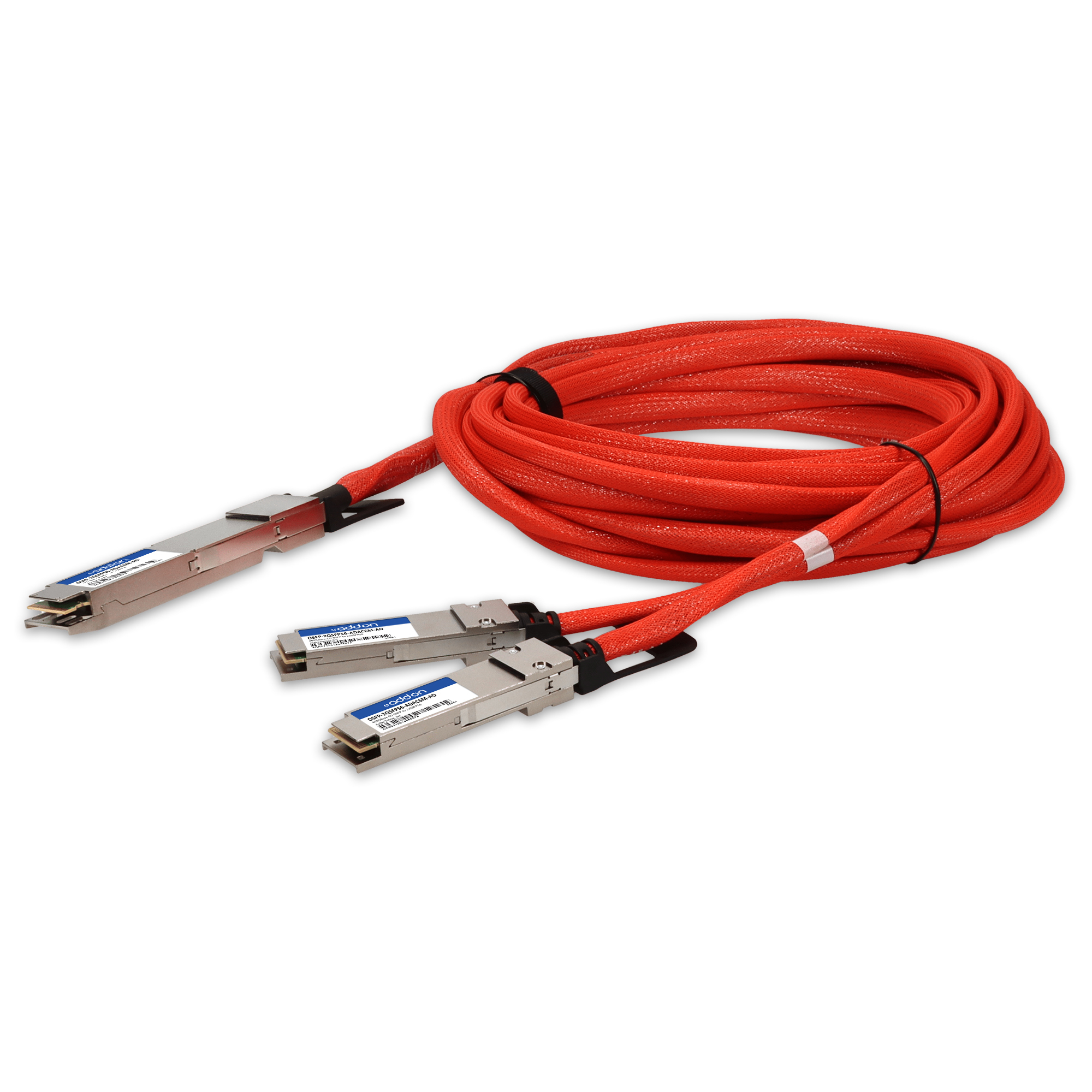AddOn Networks OSFP-2QSFP56-ADAC6M-AO InfiniBand/fibre optic cable 6 m