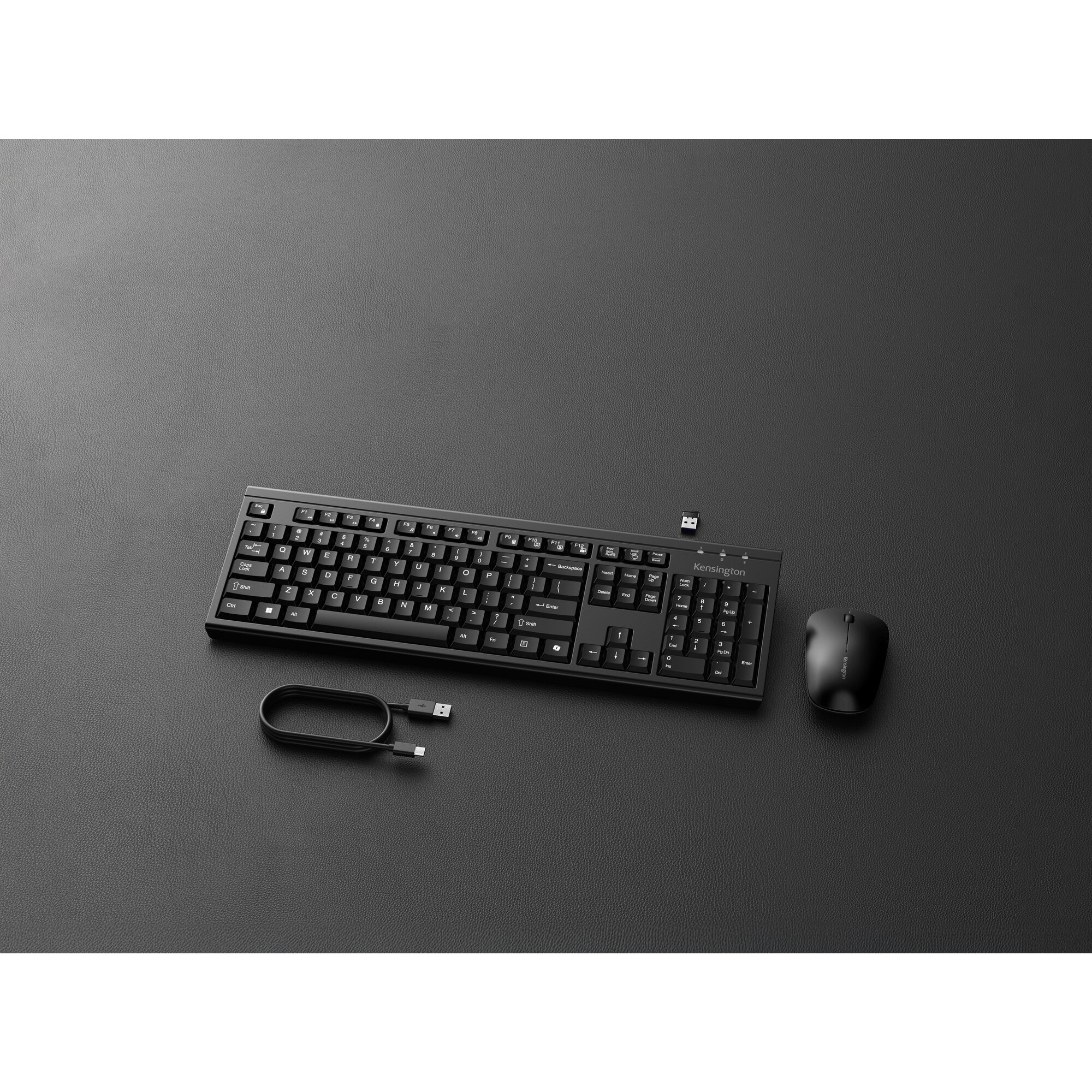 Kensington KM270 EQ Rechargeable Desktop Set  Wireless