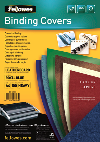 Image of Fellowes Delta A4 Paper Blue 100 pc(s)