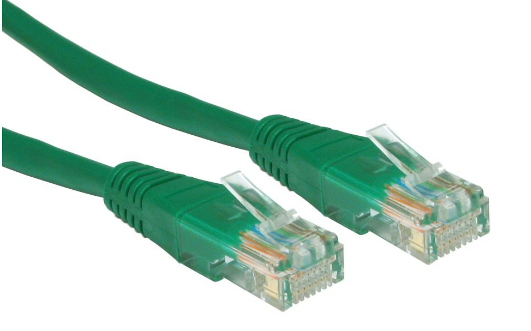 Cables Direct 1.5m Cat5e networking cable Green U/UTP (UTP)
