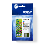 Brother LC-422XLVAL Ink cartridge multi pack high-capacity Bk,C,M,Y 3000pg + 3x1500pg Pack=4 for Brother MFC-J 5340