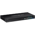Trendnet TPE-BG182G network switch Unmanaged Gigabit Ethernet (10/100/1000) Power over Ethernet (PoE) 1U Black
