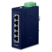 PLANET IGS-500T network switch Unmanaged Gigabit Ethernet (10/100/1000) Blue