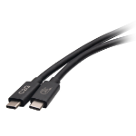 C2G C2G54552 USB cable USB4 Gen 2x2 39.4" (1 m) USB C Black