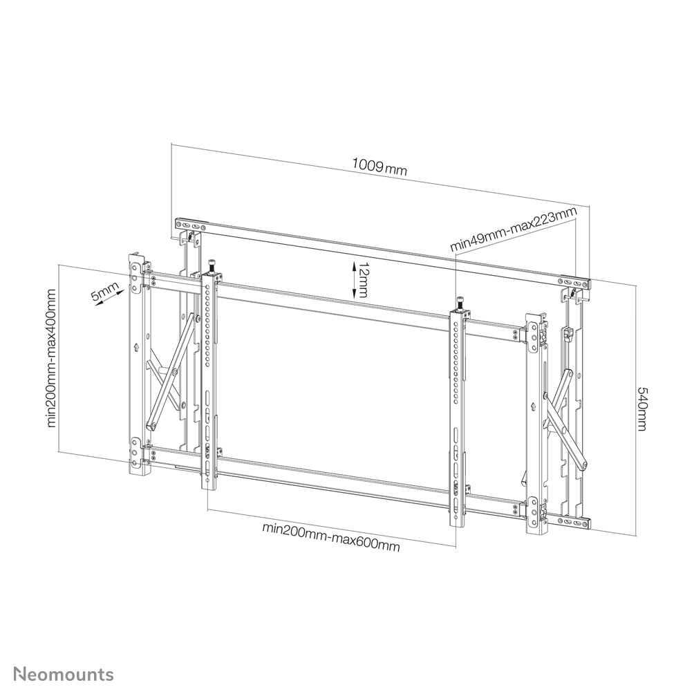 Neomounts video wall mount