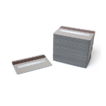 Dyestar Silver Premium 760 Micron Cards With Hi-Co Magnetic Stripe & Signature Strip Panel (Pack of 100)