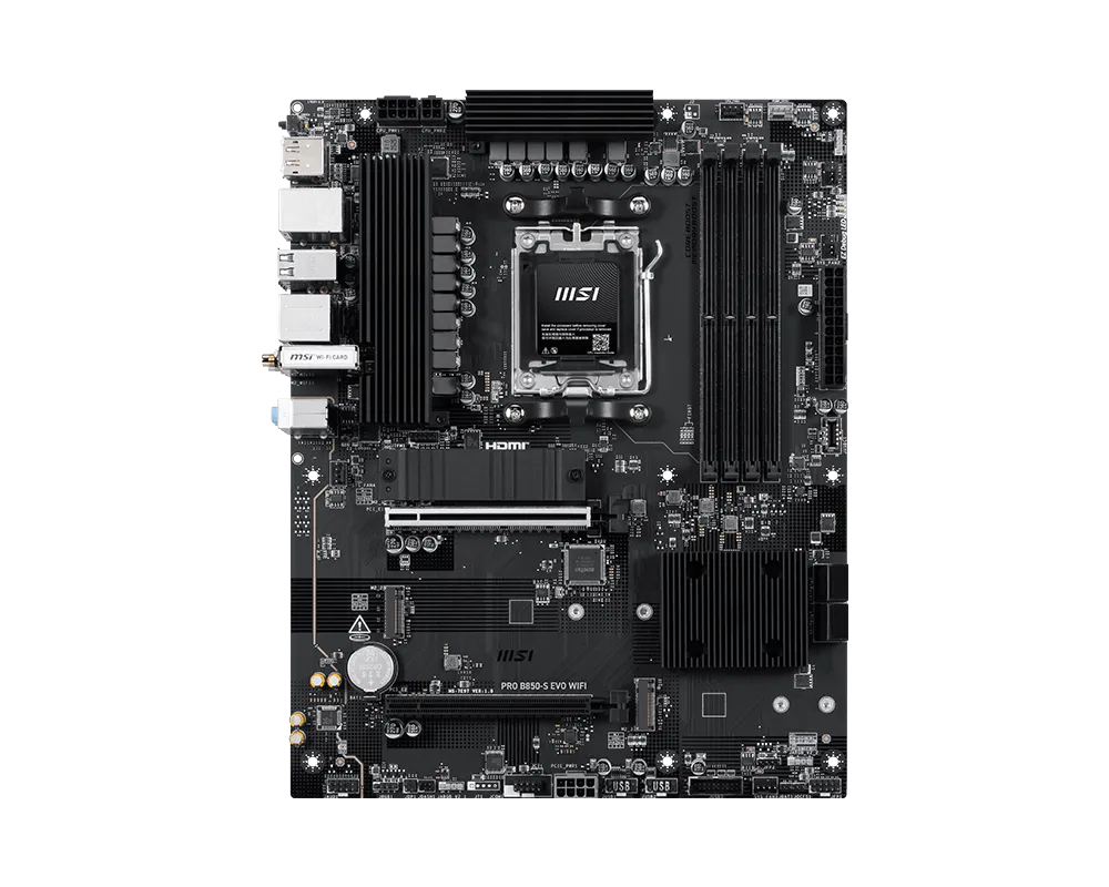 PRO B850-S EVO WIFI motherboard AMD B850 Socket AM5 ATX
