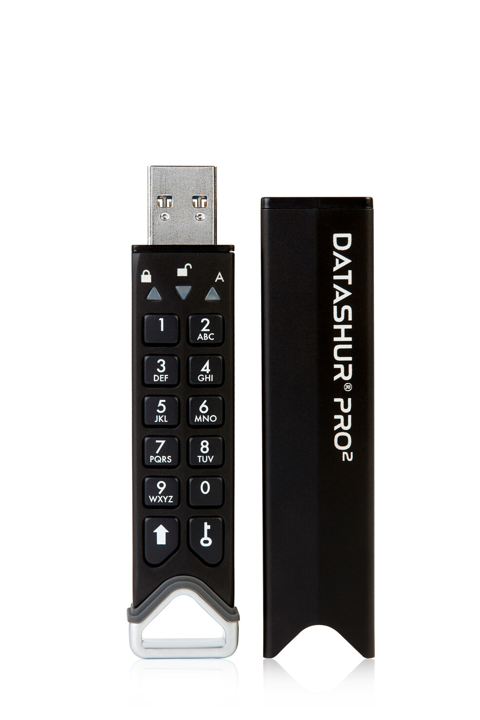 Image of iStorage datAshur PRO2 64GB secure encrypted flash drive -...