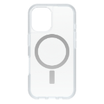 OtterBox React Series - Back cover for mobile phone - MagSafe compatibility - recycled plastic - clear - for Apple iPhone 16