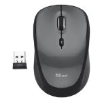 Trust YVI DRAADLOZE MOUSE -BLK