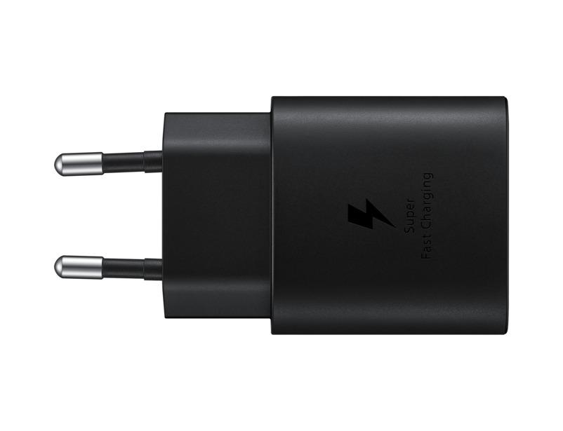Chargeur maison 25W Power Delivery + Câble USB C/USB C Noir Samsung - Neuf