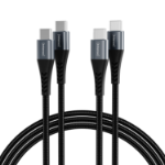 Intenso CHARGING / DATA CABLE C100C / 2 METER / DUBBELE VERPAKKING /ZWART USB cable USB 2.0 2 m USB C 100 W Black