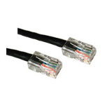 C2G 3ft Cat5E 350MHz Assembled Patch Cable Black networking cable 35.4" (0.9 m)