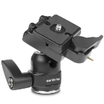 Mantona 18008 tripod head Black Universal Ball