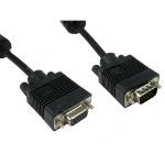 Cables Direct 77SVGA-F03 VGA cable 3 m VGA (D-Sub) Black