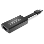 Plugable Technologies USBC-THDMI USB graphics adapter 3840 x 2160 pixels Black