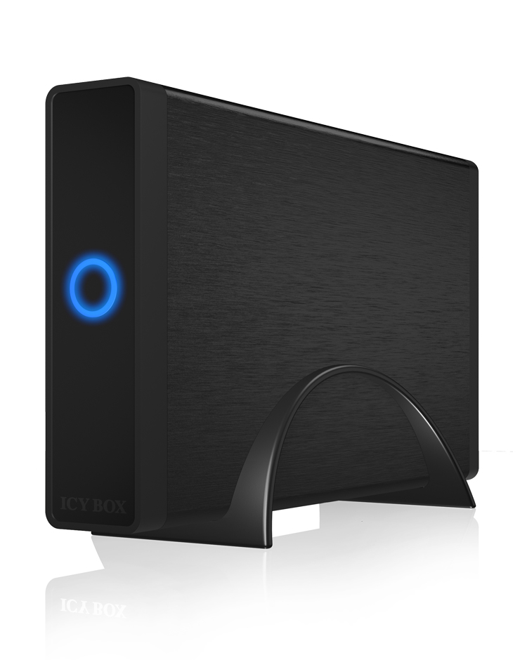 Image of ICY BOX IB-377U3 HDD enclosure Black 3.5"