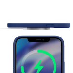 JLC Apple iPhone 12 Pro Max Matte Silicone Case - Navy