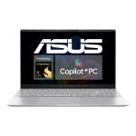 ASUS Vivobook S 15 S5507QA-MA006W Qualcomm Snapdragon X1E-78-100 Laptop 39.6 cm (15.6") 3K 16 GB LPDDR5x-SDRAM 1 TB SSD Wi-Fi 7 (802.11be) Windows 11 Home Silver