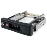 StarTech.com HSB100SATBK drive bay panel 5.25" Bezel panel Black
